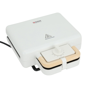 Edison Sandwich And Waffle Maker, 800 Watt, 2×1 - Beige product image