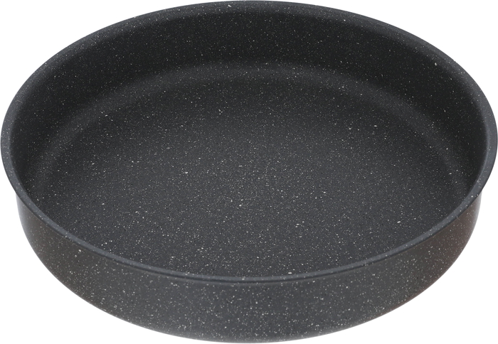 Hascevher Granite Oven Trays Set, 3 Pieces, Turkish, Round - Dark Grey product image 3