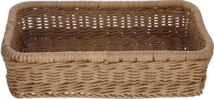 Al Saif Gallery Wicker Basket, 33 x 17.3 x 8.5 cm, Small, Rectangle - Brown product image