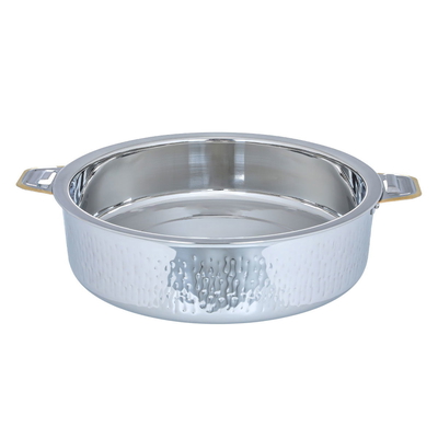 Steel Maxima Taj Food Container, 6 Liter, 35 cm, Round - Silver product image 2