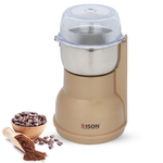 Edison Coffee Grinder, 250W, Transparent Cover - Gold product image 1