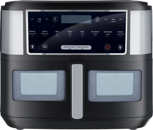 Edison Saf-5515Dtw Double Air Fryer, 10L, 2600W, 8 Functions - Black product image