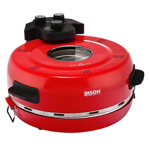 Edison home oven baker, jumbo size, 1600 watts - red product image