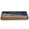 Al Saif Gallery wooden serving plate, 305 x 127 x 305 cm, rectangular - wooden product image 1