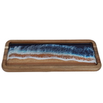 Al Saif Gallery wooden serving plate, 305 x 127 x 305 cm, rectangular - wooden product image 1