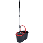 Al Saif Gallery Turbo Star Bucket Spin Mop, 16 Liters - Black product image 2