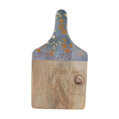 Alsaif Gallery Wood Serving Board, 46 x 26 x 2 cm, Rectangle - Blue product image 2