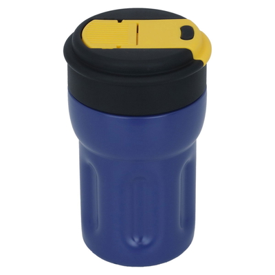 Timeless Steel Thermal Mug, 400 ml - Blue Black product image 2