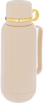 Al Saif Gallery Rahal plastic thermos, 1 liter - light beige product image 4