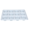 Al Saif Gallery Aluminum Muffin Pan, 38.5X29.5X4.1 Cm, 12 Containers - Silver product image 1