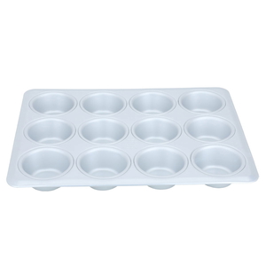 Al Saif Gallery Aluminum Muffin Pan, 38.5X29.5X4.1 Cm, 12 Containers - Silver product image