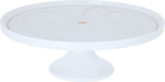 Al Saif Gallery porcelain cake serving stand, round, lid, plates - white product image 7