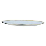 Al Saif Gallery Porcelain Serving Plate, 14 inches, oval - white product image 4