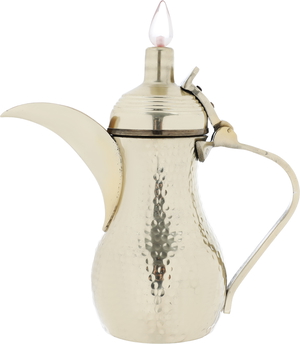 Al Saif Gallery Dallah Arabic coffee Steel, 0.5 liters - Gold product image