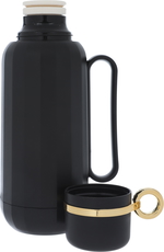 Al Saif Gallery Rahal Plastic Thermos, 1 Liter - Black product image 3