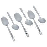 Al Saif Gallery steel cutlery set, 24 pieces - silver product image 4