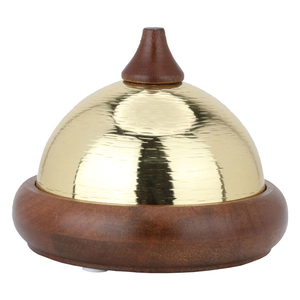 Tamriya with a golden wooden lid + Alsaif Gallery steel, 14x14x9 cm, gold/brown product image