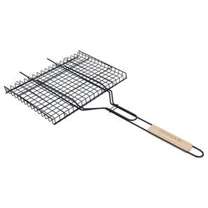 Al Saif Gallery steel grill grate, 25 x 33 cm, square, Turkish - black product image