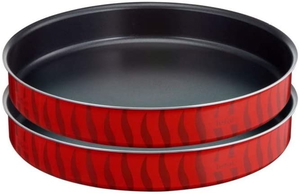 Tefal Al Saif Gallery oven trays set, two pieces - red product image