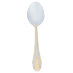 Al Saif Gallery Steel Spoons, 6 Pieces - Gold Engraved product image 3