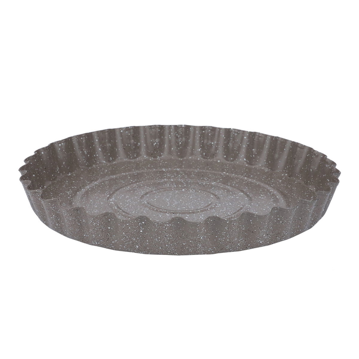 Al Saif Gallery Granite Cake Mold Set, 26×6.8/28×3.5/31×11 cm, 3 Pieces - Brown product image 5