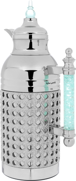 Al Saif Gallery Sarah Steel Thermos Set, 1/1 Liter, 2 Pieces - Silver product image 3