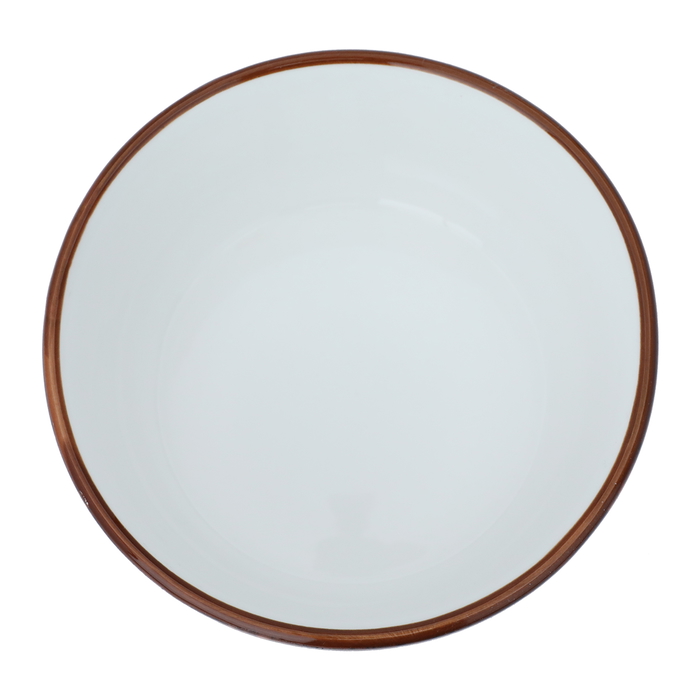 Al Saif Gallery Round Porcelain Bowl, 12 X 12 X 5 Cm - Brown product image 3