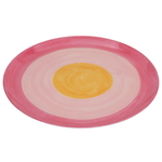 Al Saif Gallery porcelain dessert serving dish, 2 x 45 cm, flat round - pink product image 2