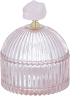 Al Saif Gallery Glass Cup, 10.5 x 10.5 x 13 cm, Round - Light Pink product image 3