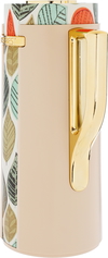 Al Saif Gallery plastic thermos (Widad), 1 liter - beige product image 2