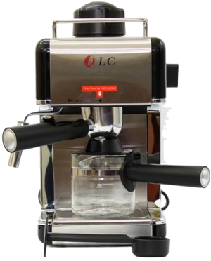 DLC DLC-CM7308 Espresso Coffee Maker, 3.5 Bar, 240 ml, 800 Watt - Silver Black product image