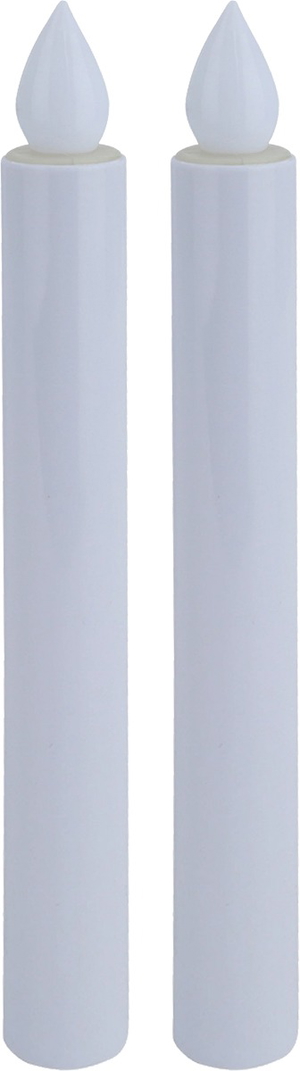 Rwad Alailah Plastic Lighting Candle, 2 Pieces - White product image