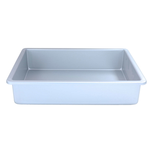 Al Saif Gallery Aluminum Cake Pan, 33X22X7.6 Cm - Silver product image