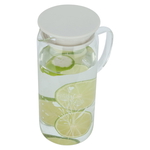 Al Saif Gallery Geek Glass, 1 Liter, Plastic Lid - Transparent product image 2