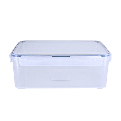 Al Saif Gallery Plastic Food Container, 4300 ml, Rectangle - Transparent product image 2