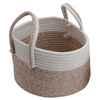 Al Saif Gallery Cotton Baskets Set, 25-30-35 cm, 3 Pieces, Round - Beige product image 2