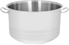 Al Saif Gallery steel pot, 40 x 26 cm, side handles - silver product image 4