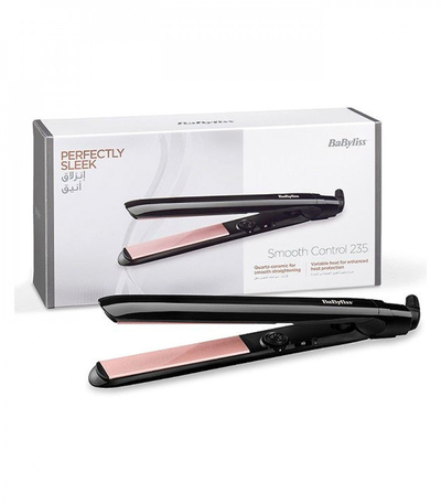 Babyliss Hair Straightener, Straightener, Ceramic Quartz, 3 Heat Settings - Black product image 2