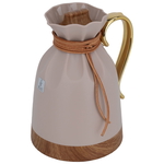 Al Saif Gallery Balqis Thermal Glass Thermos, 1 Liter - Light Brown product image 2