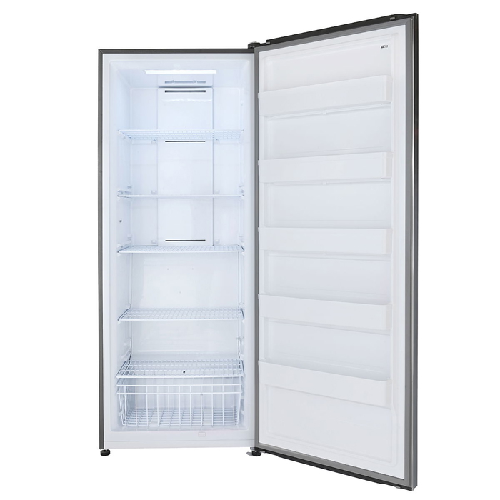 Addison No Frost Refrigerator, 592 L, 20.8 cu.ft., top freezer, 1 door, EDIF590 - Silver product image 1