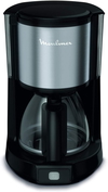 Moulinex American Coffee Maker, 1000 Watts, 1.25 Liters - Silver Black product image 2