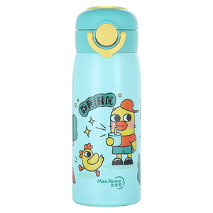 Al Saif Gallery Plastic Water Bottle for Children, 360 ml - Light Green product image