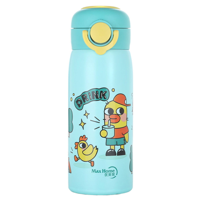 Al Saif Gallery Plastic Water Bottle for Children, 360 ml - Light Green product image 1