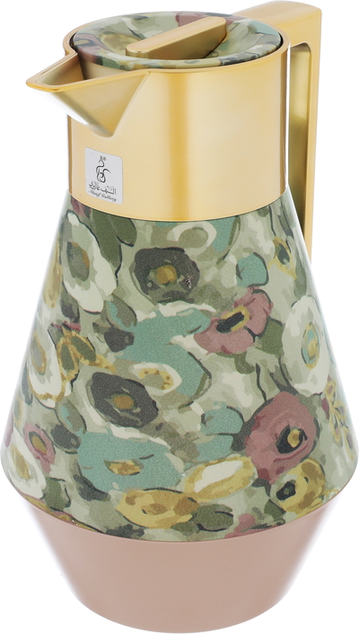 Lydia Pro Plastic Alsaif Gallery Thermos, hand-coloured rose gold, 1 liter - pink product image 3