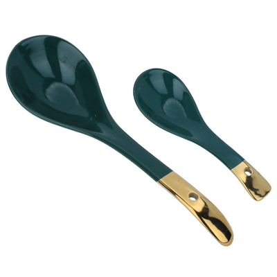 طقم سفرة بورسلان السيف غاليري، دائري، 51 قطعة - أخضر product image 5