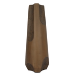 Deem World wooden decorative vase, 16 x 16 x 50 cm, long cylindrical - wooden product image 1