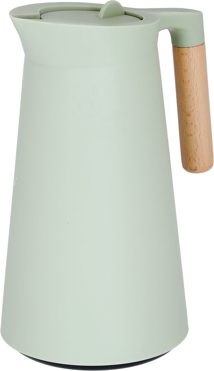 Timeless Linda Glass Thermos, 1 Liter, Plastic Exterior - Light Green product image 2