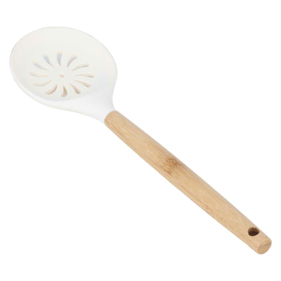 Al Saif Gallery Silicone Spoon, Wooden Handle - Beige product image 2