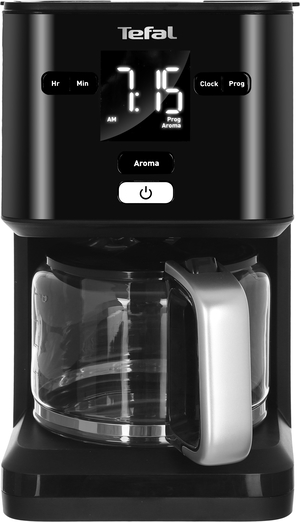 Tefal Coffee Maker, 1000 Watt, 1.25 Liter - Black product image