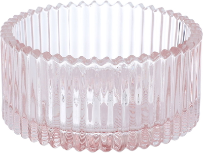 Al Saif Gallery Glass Cup, 10.5 x 10.5 x 13 cm, Round - Light Pink product image 6